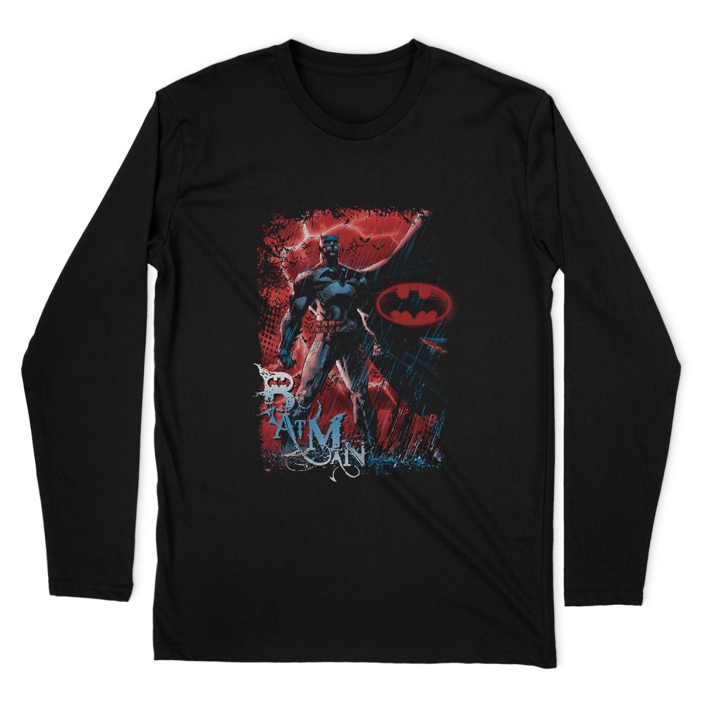 BATMAN GOTHAM REIGN LONG SLEEVE T-SHIRT