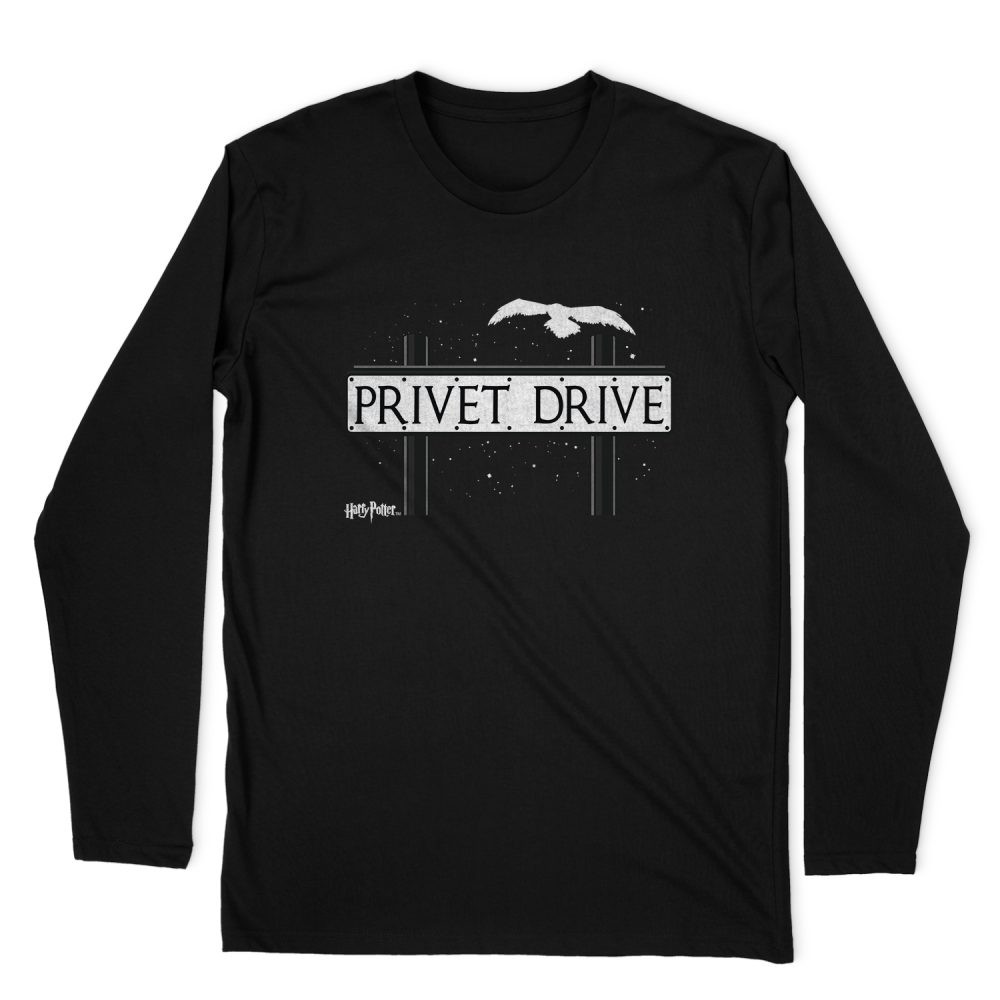 HARRY POTTER PRIVET DRIVE LONG SLEEVE T-SHIRT