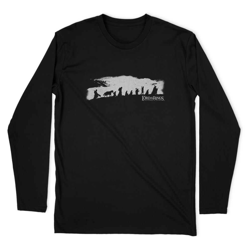 LORD OF THE RINGS THE FELLOWSHIP LONG SLEEVE T-SHIRT