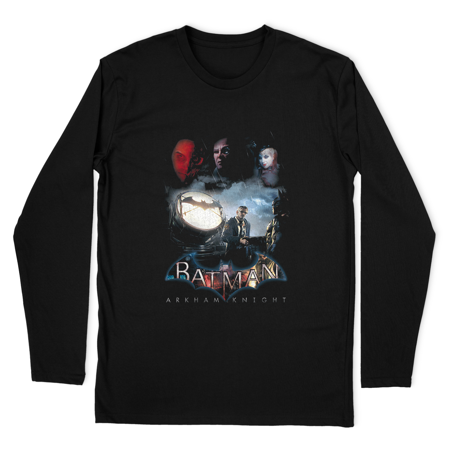 BATMAN - ARKHAM VILLAIN STORM LONG SLEEVE T-SHIRT