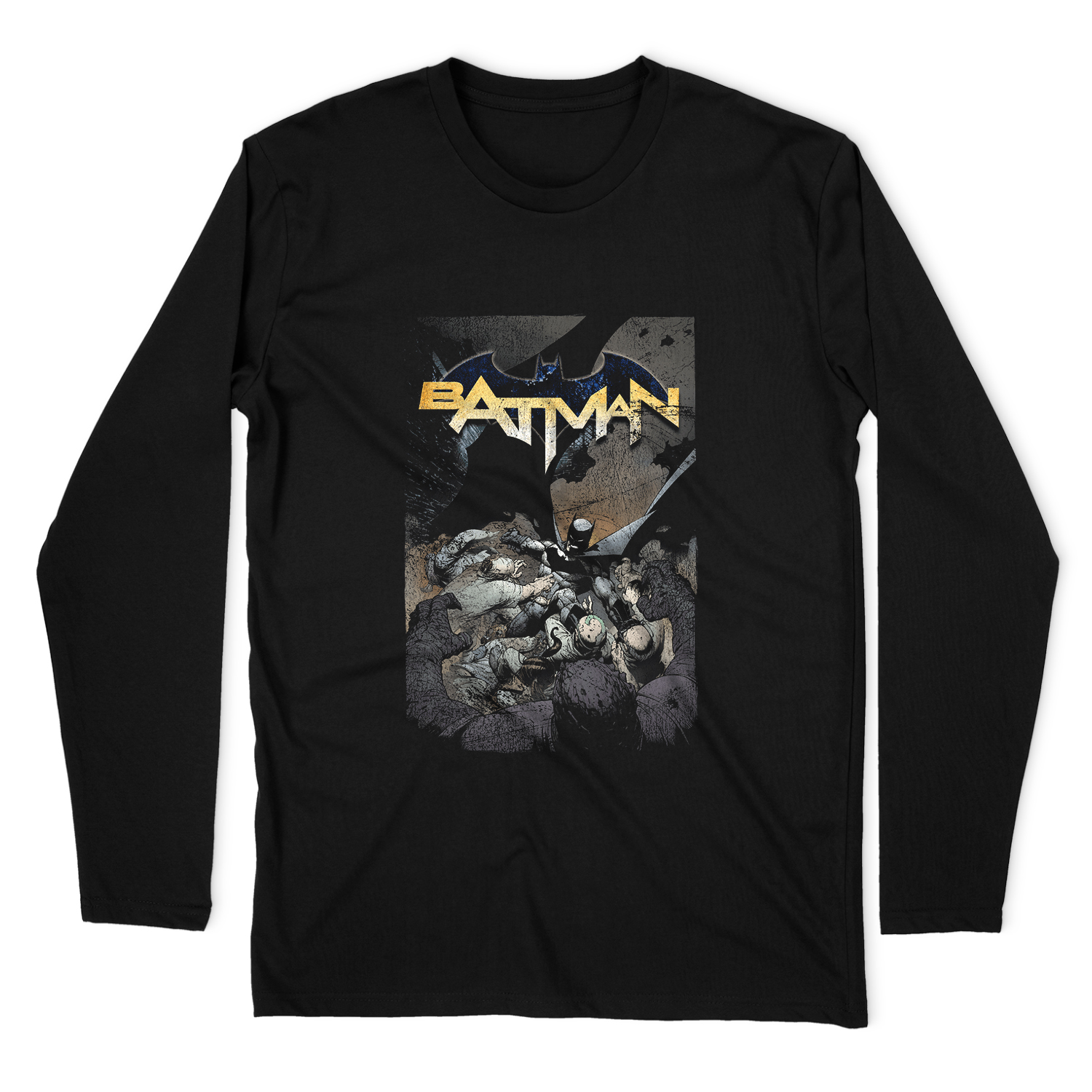 BATMAN BATMAN ONE LONG SLEEVE T-SHIRT