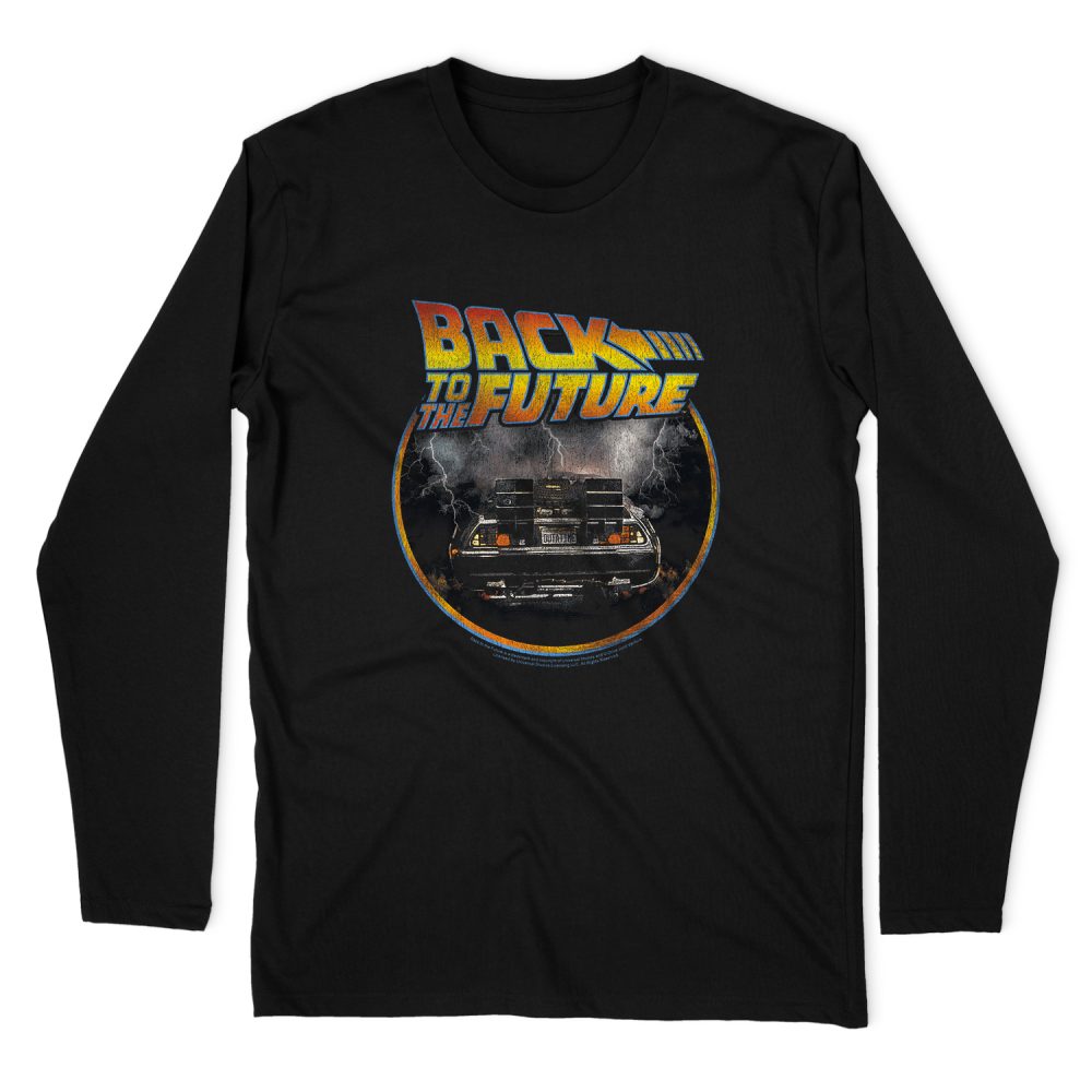BACK TO THE FUTURE BACK LONG SLEEVE T-SHIRT