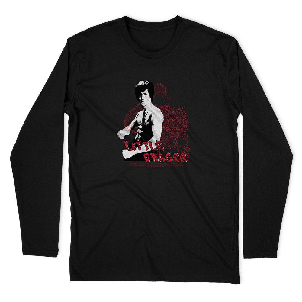 BRUCE LEE LITTLE DRAGON LONG SLEEVE T-SHIRT