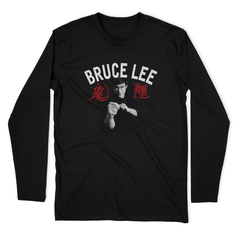 BRUCE LEE READY LONG SLEEVE T-SHIRT