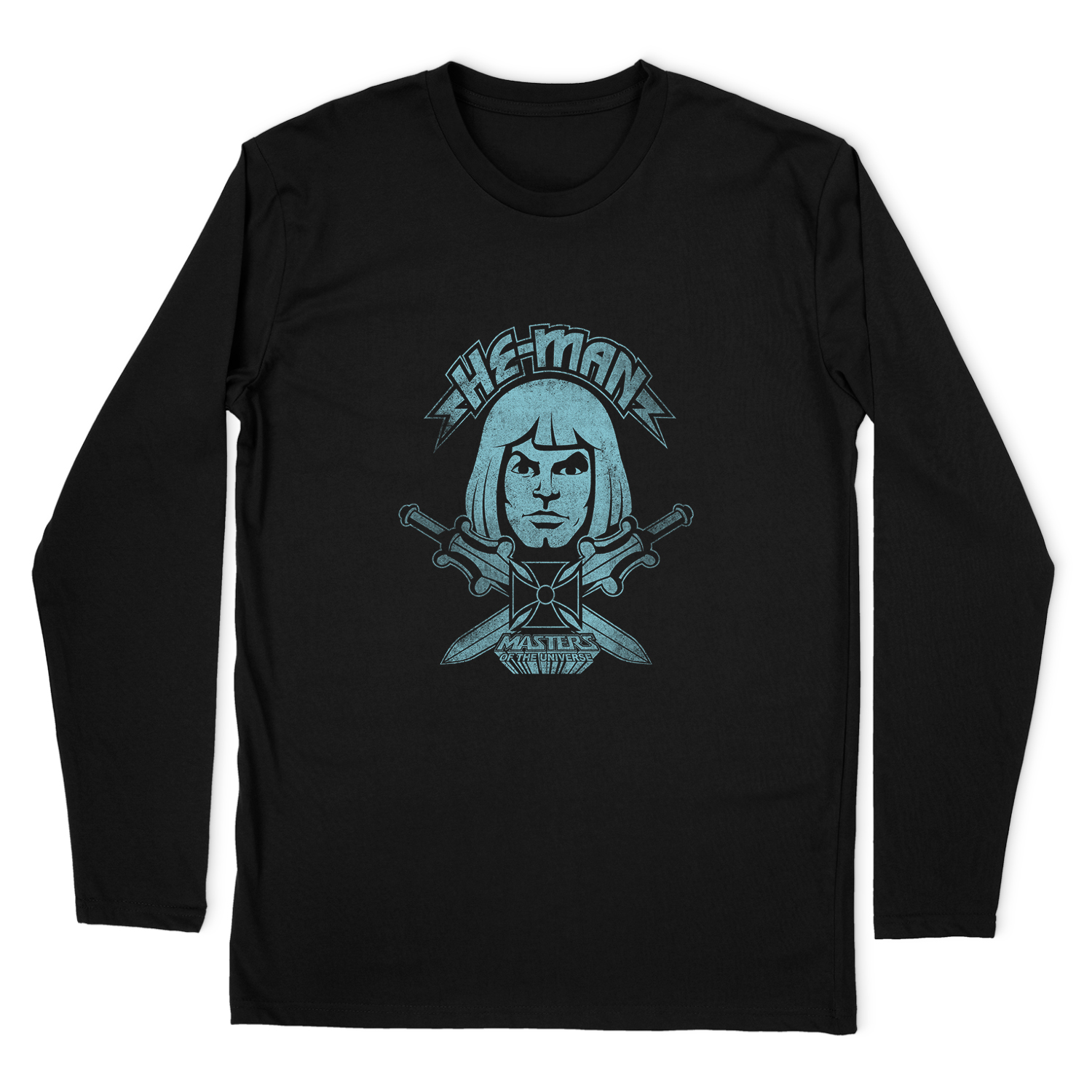 MASTERS OF THE UNIVERSE HE MAN LONG SLEEVE T-SHIRT