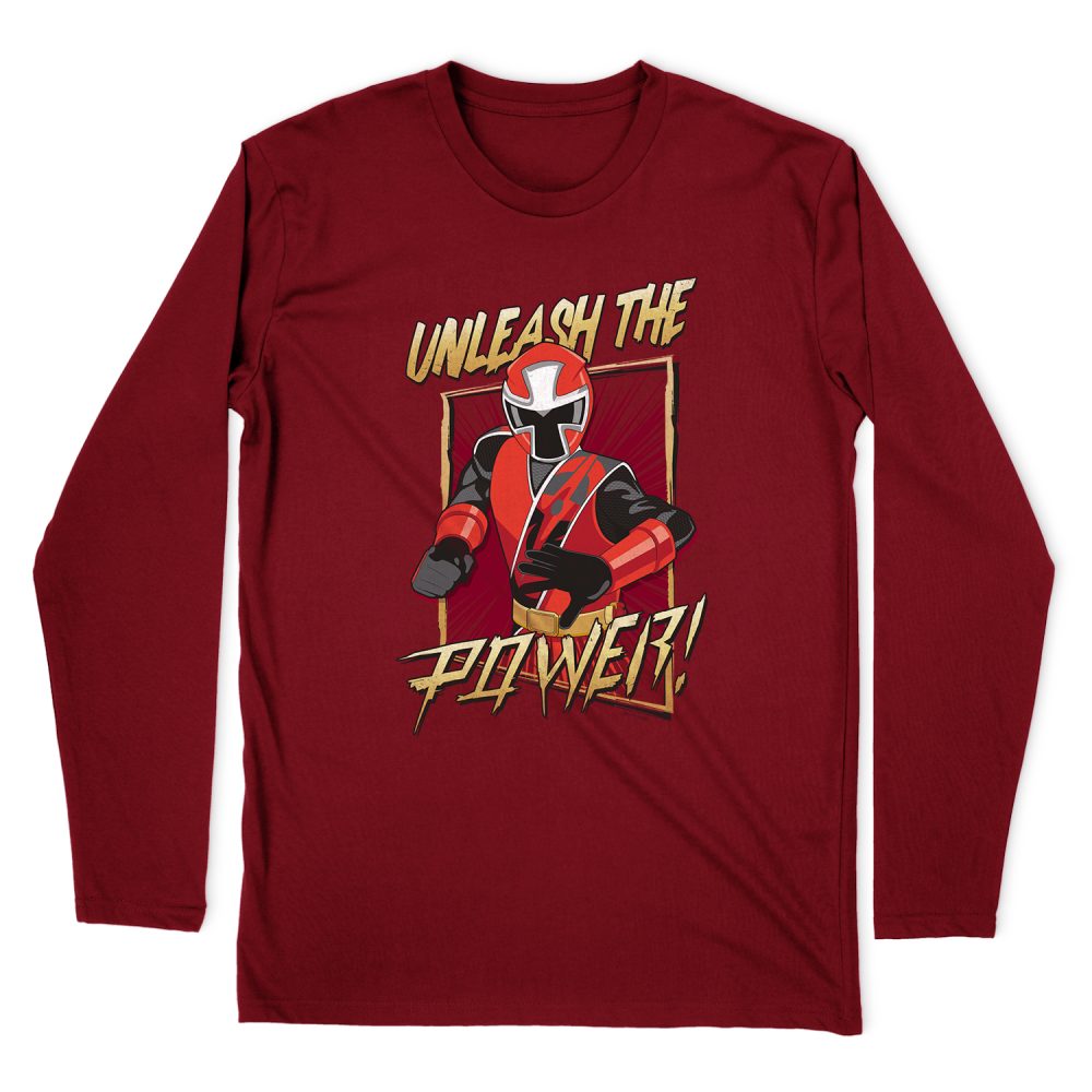 POWER RANGERS UNLEASH LONG SLEEVE T-SHIRT