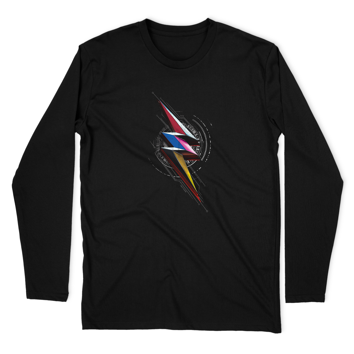 POWER RANGERS BOLT SIGIL LONG SLEEVE T-SHIRT