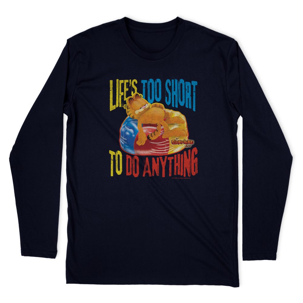 GARFIELD TOO SHORT LONG SLEEVE T-SHIRT
