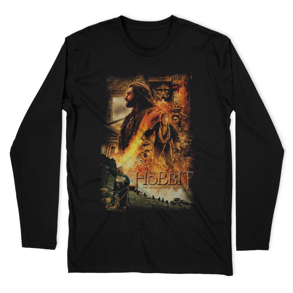 THE HOBBIT GOLDEN CHAMBER LONG SLEEVE T-SHIRT