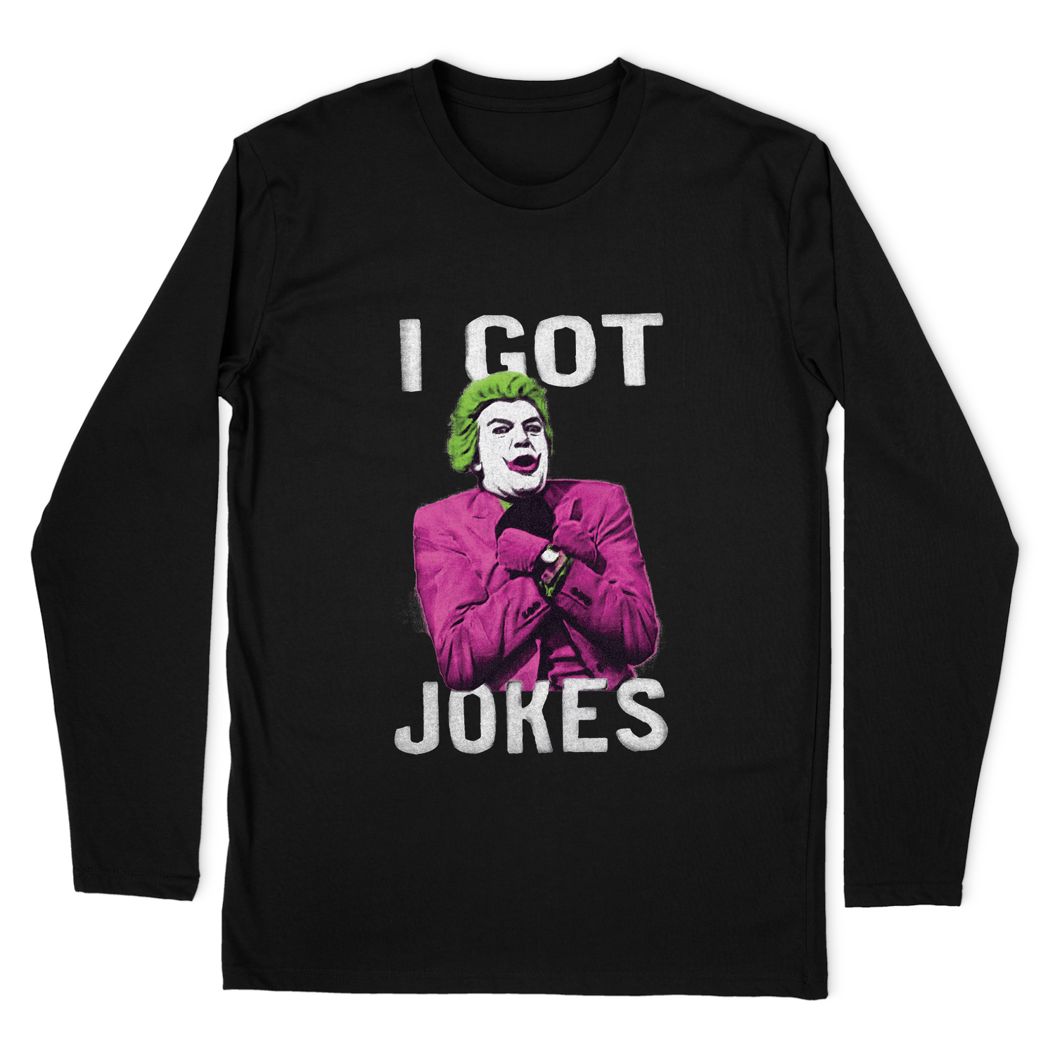 THE JOKER - CLASSIC TV SERIES GOT JOKES LONG SLEEVE T-SHIRT