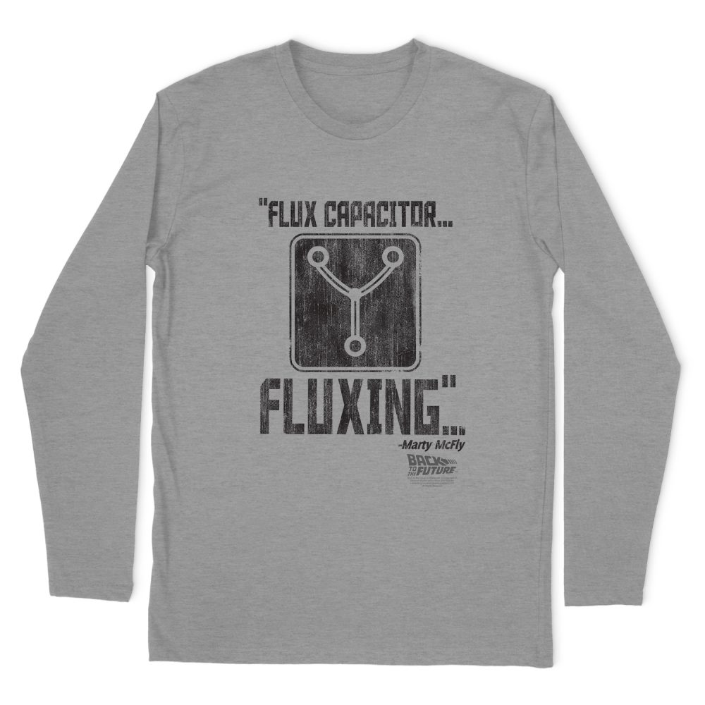 BACK TO THE FUTURE FLUXING LONG SLEEVE T-SHIRT