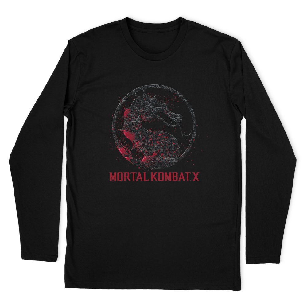 MORTAL KOMBAT BLOODY SEAL LONG SLEEVE T-SHIRT