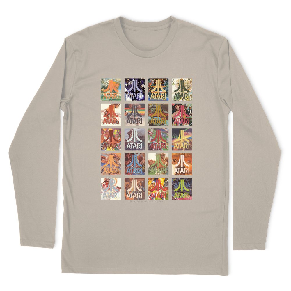 ATARI 20 GAMES LONG SLEEVE T-SHIRT