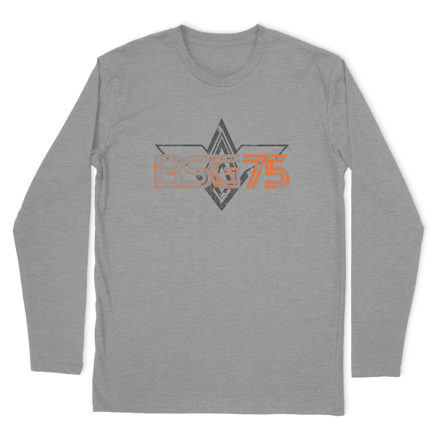 BATTLESTAR GALACTICA BSG75 LONG SLEEVE T-SHIRT