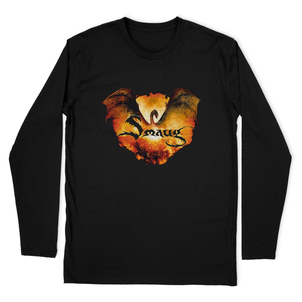 THE HOBBIT REIGN IN FLAME LONG SLEEVE T-SHIRT