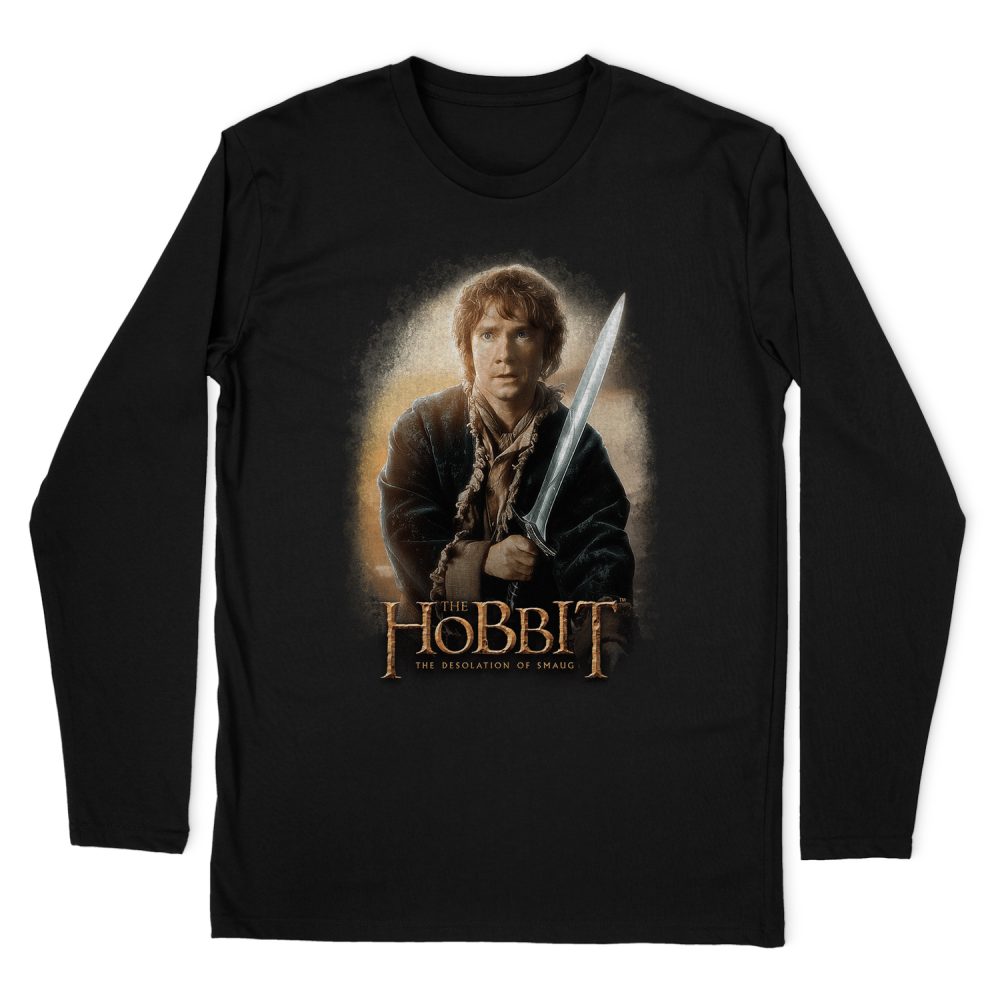 THE HOBBIT BILBO AND STING LONG SLEEVE T-SHIRT