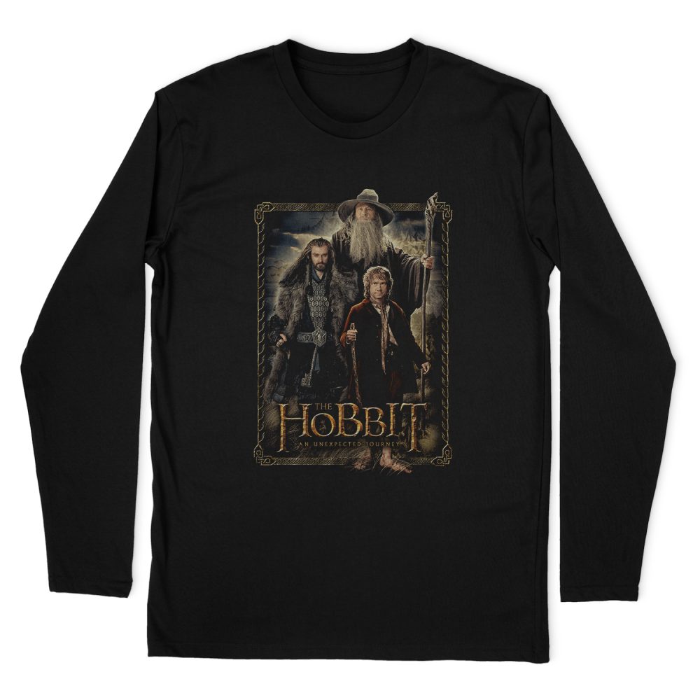 THE HOBBIT THE THREE LONG SLEEVE T-SHIRT
