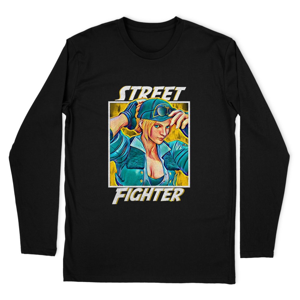 STREET FIGHTER – LUCIA LONG SLEEVE T-SHIRT