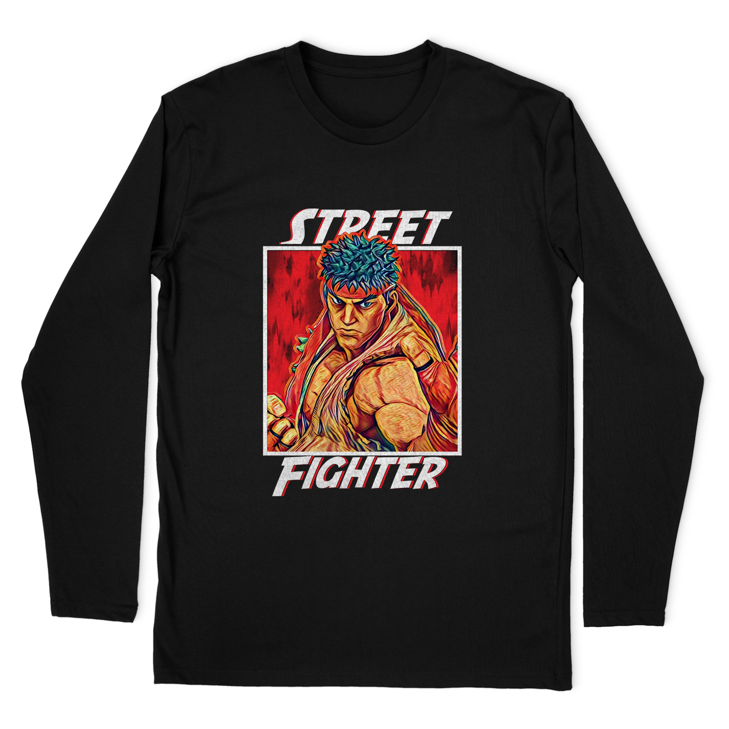 STREET FIGHTER – RYU LONG SLEEVE T-SHIRT