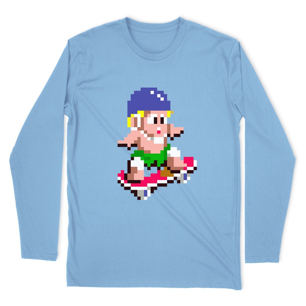 WONDER BOY SKATEBOARD LONG SLEEVE T-SHIRT