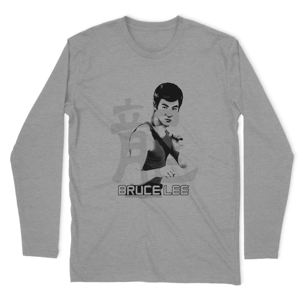 BRUCE LEE PUNCH LONG SLEEVE T-SHIRT