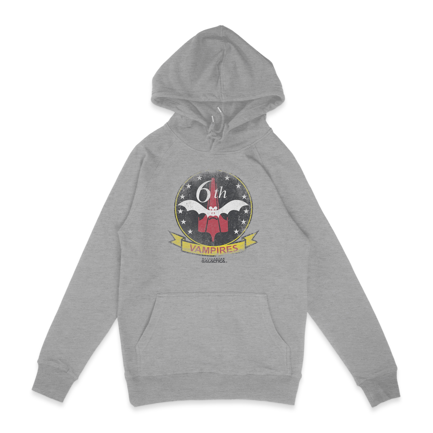 BATTLESTAR GALACTICA VAMPIRES BADGE HOODIE