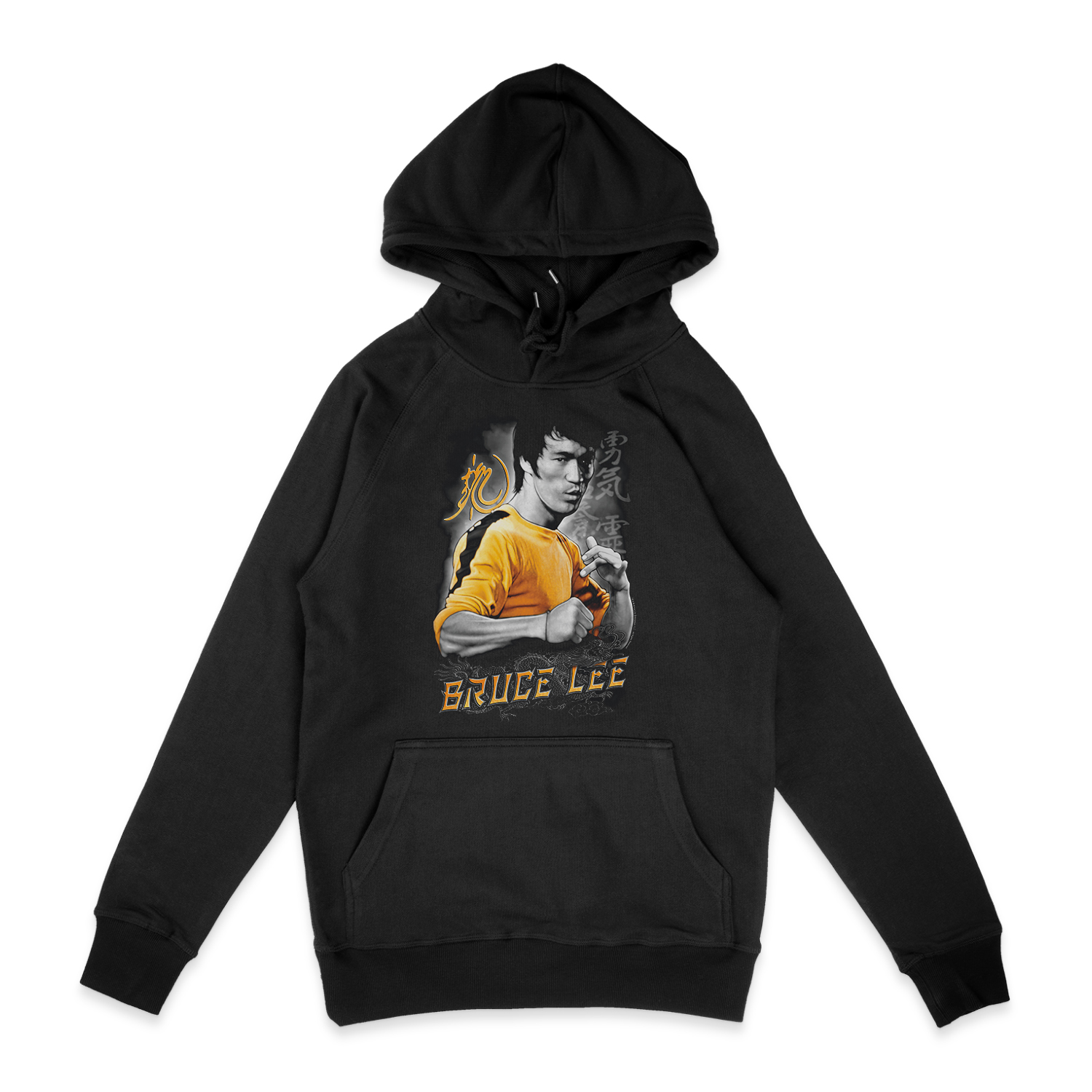 BRUCE LEE YELLOW DRAGON HOODIE