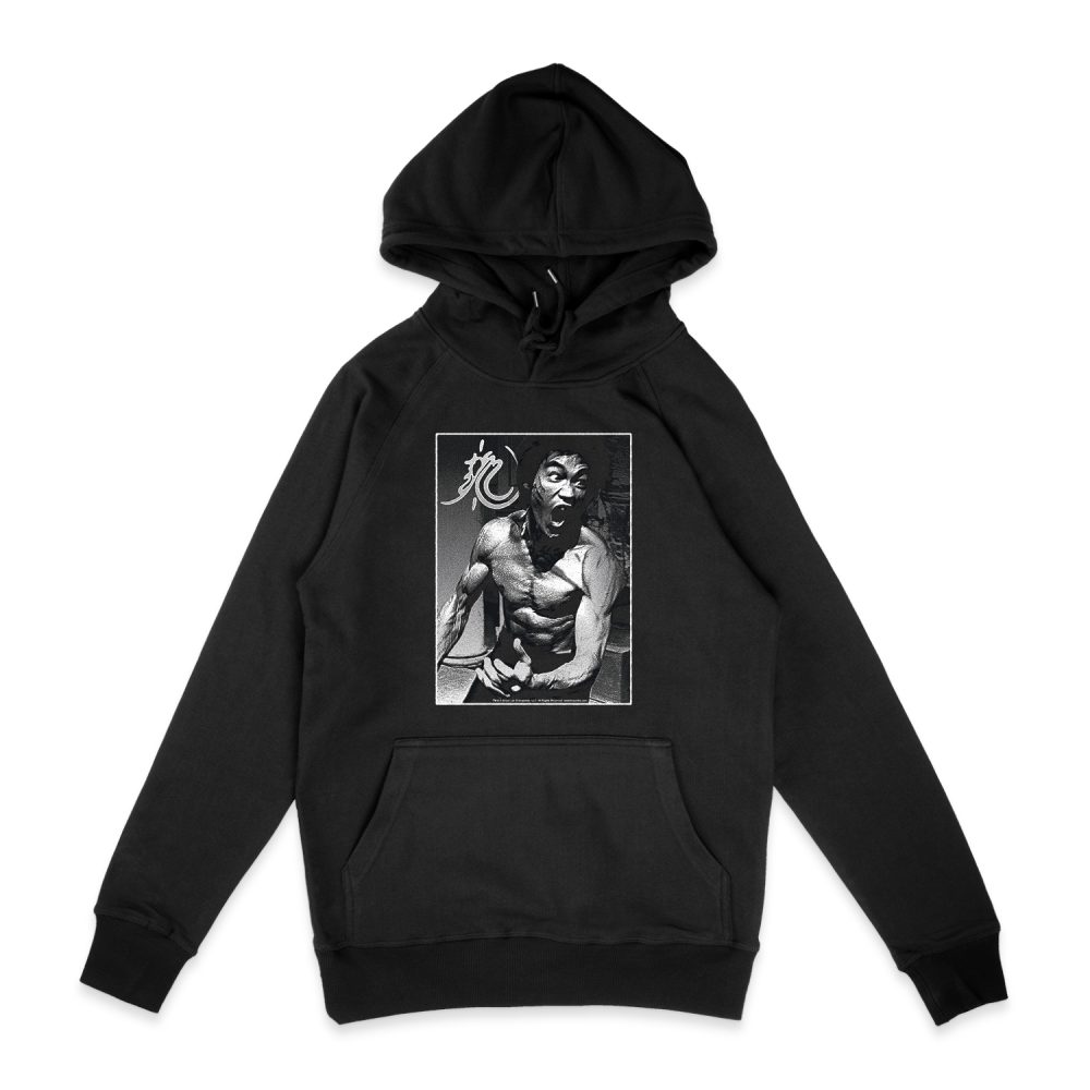BRUCE LEE FOCUSED RAGE HOODIE