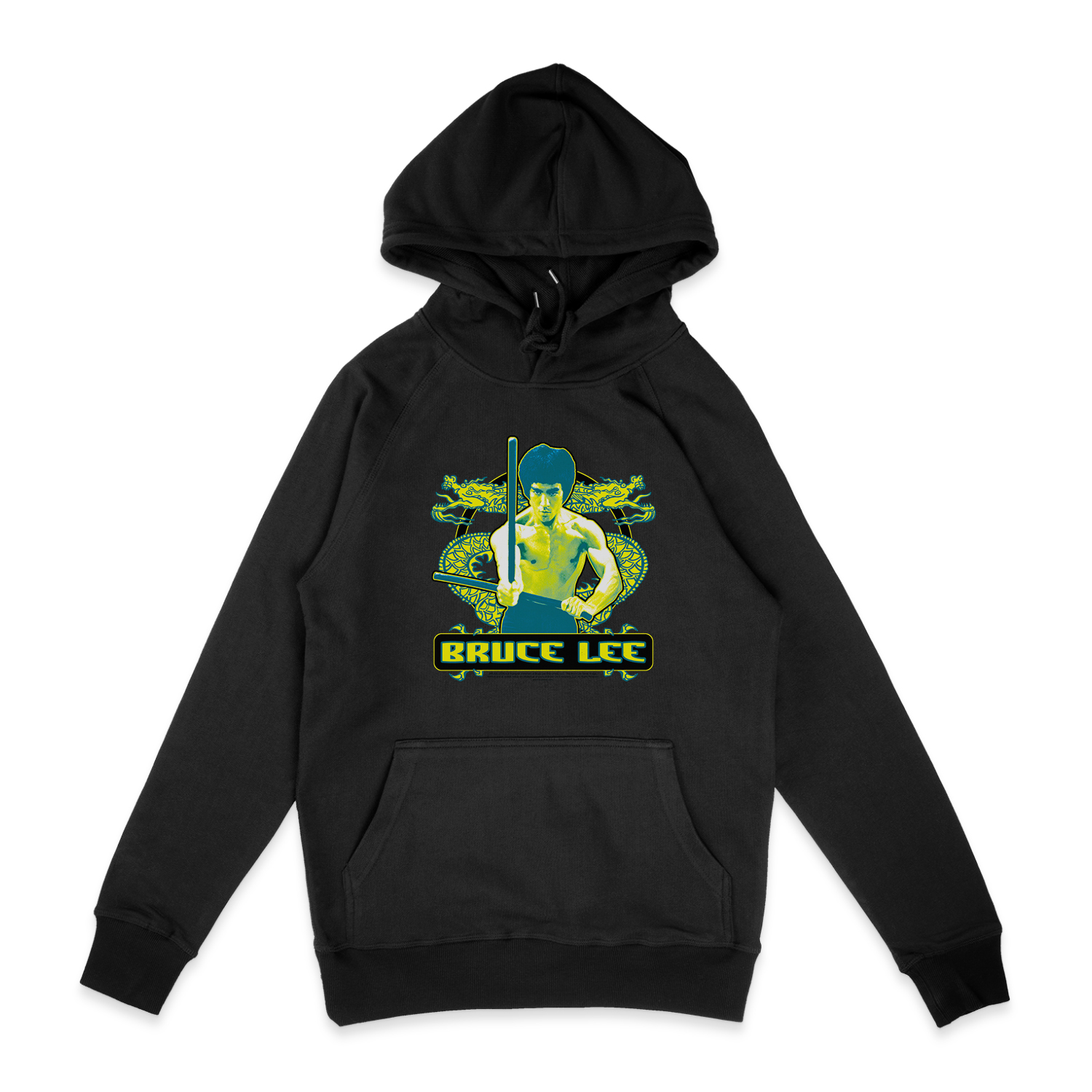 BRUCE LEE DOUBLE DRAGONS HOODIE
