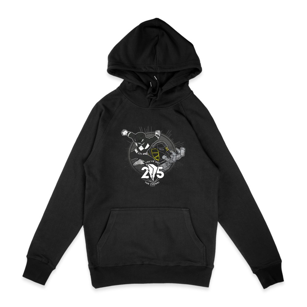 POWER RANGERS BLACK 25 HOODIE