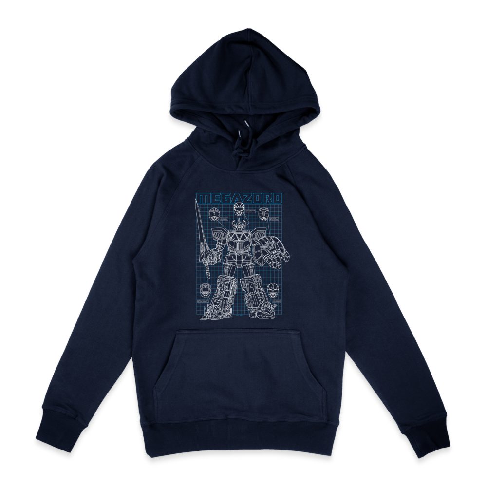 POWER RANGERS MEGA PLANS HOODIE
