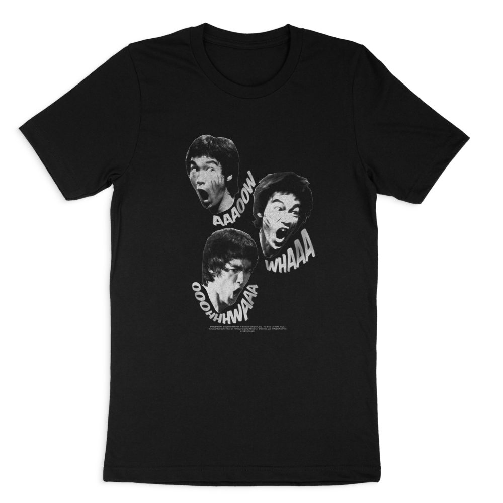 BRUCE LEE SOUNDS OF THE DRAGON SHORT SLEEVE T-SHIRT