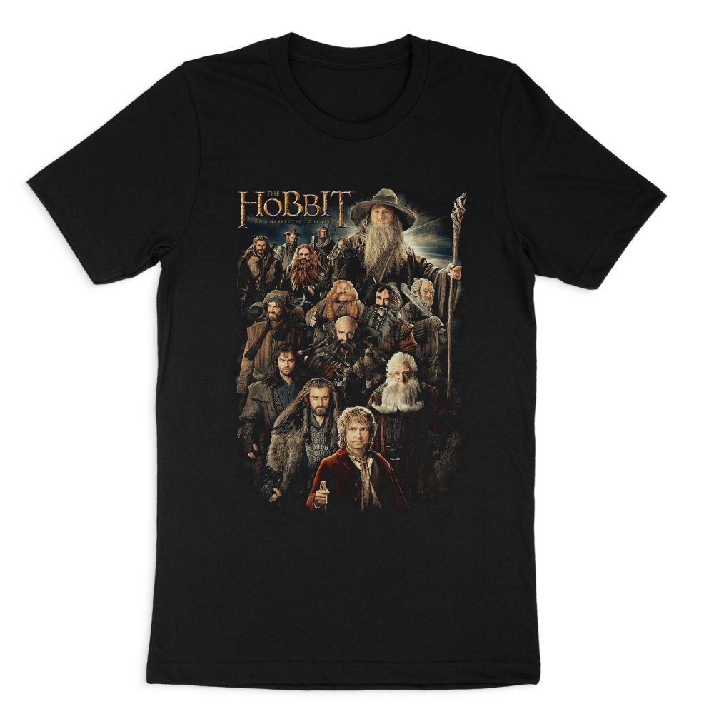 THE HOBBIT SOMBER COMPANY SHORT SLEEVE T-SHIRT