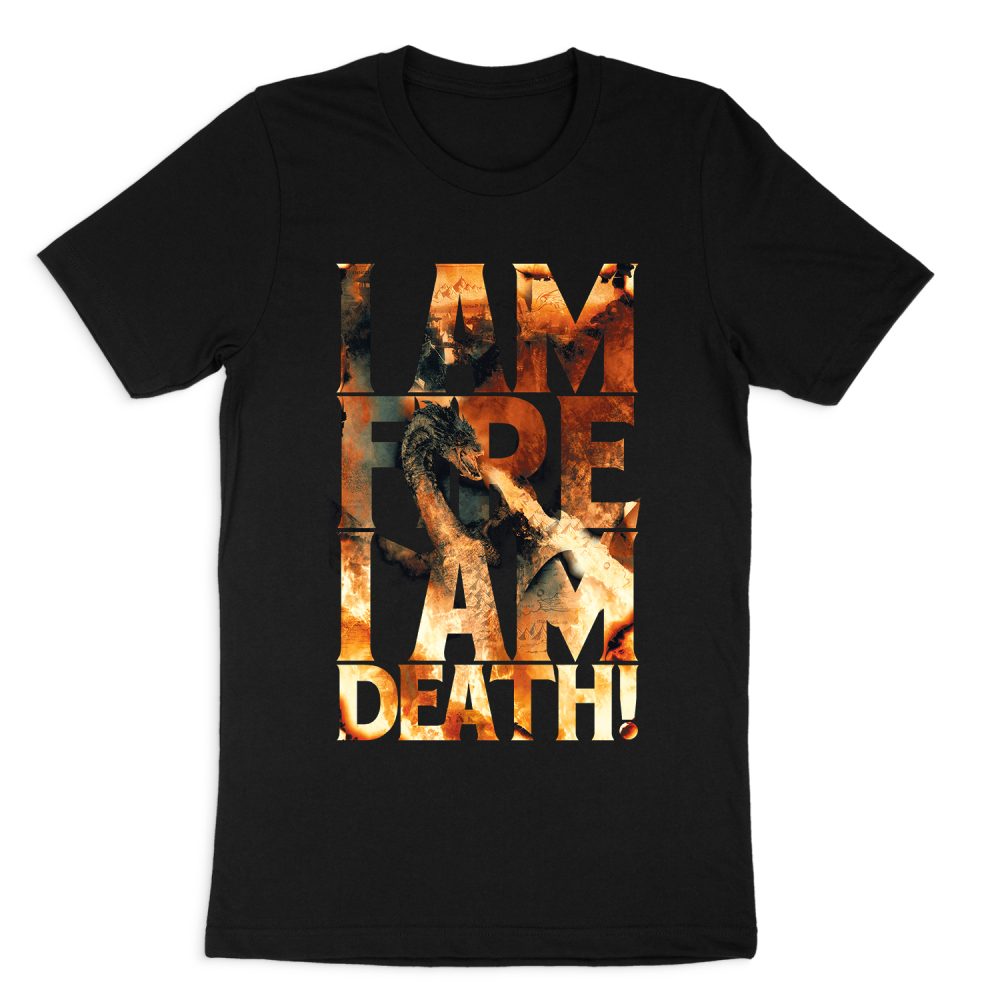 THE HOBBIT I AM FIRE SHORT SLEEVE T-SHIRT