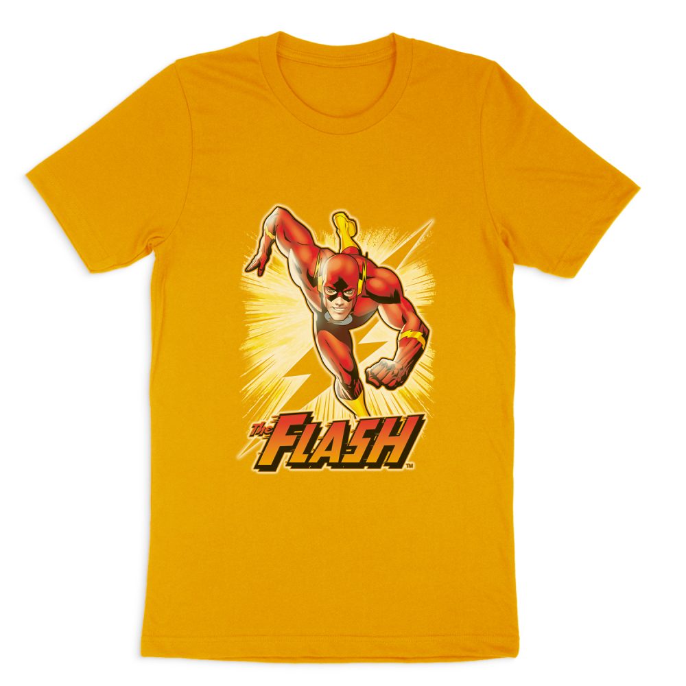 FLASH YELLOW SHORT SLEEVE T-SHIRT