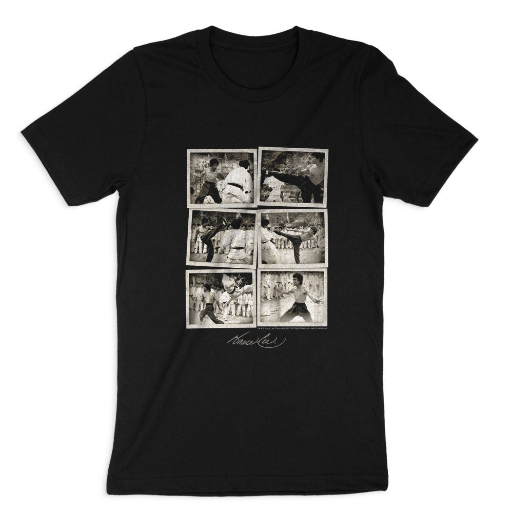 BRUCE LEE SNAP SHOTS SHORT SLEEVE T-SHIRT