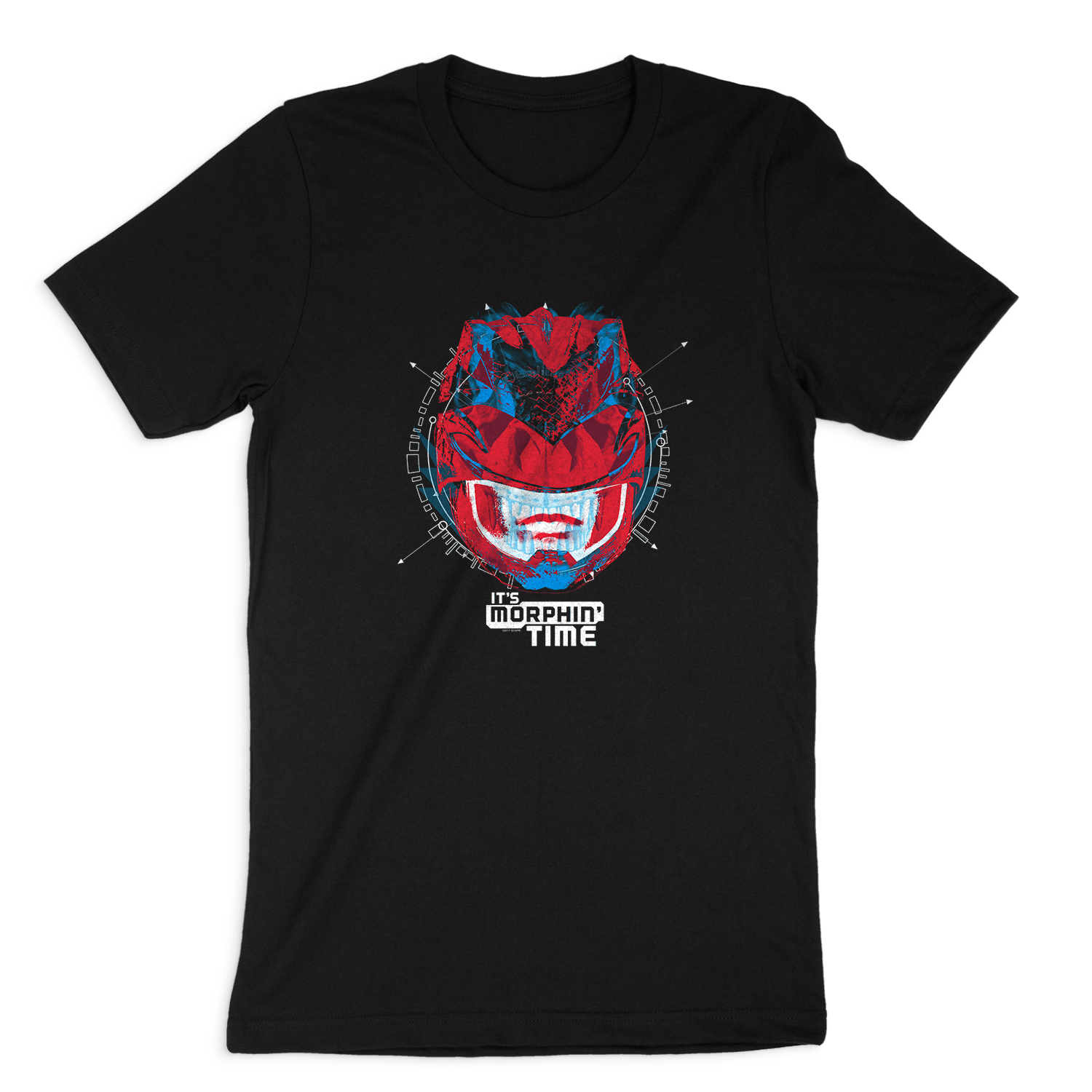 POWER RANGERS ITS MORPHIN TIME SHORT SLEEVE T-SHIRT