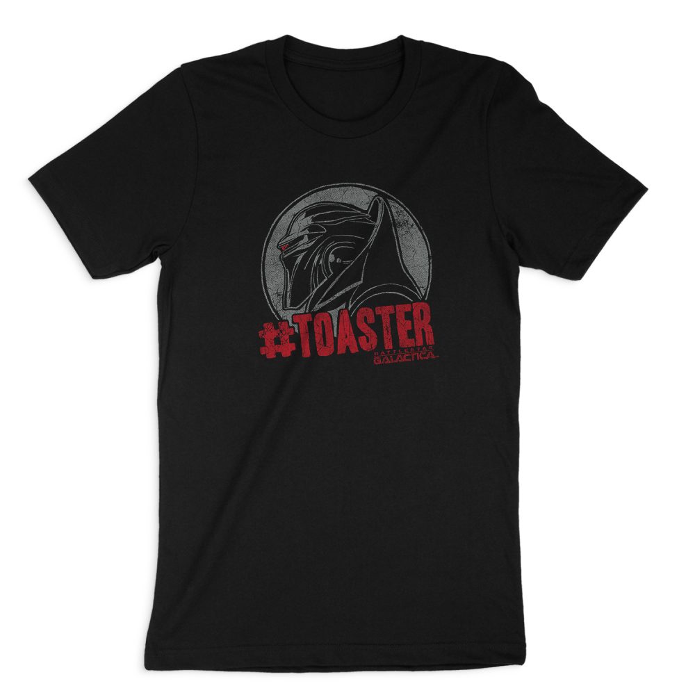 BATTLESTAR GALACTICA #TOASTER SHORT SLEEVE T-SHIRT