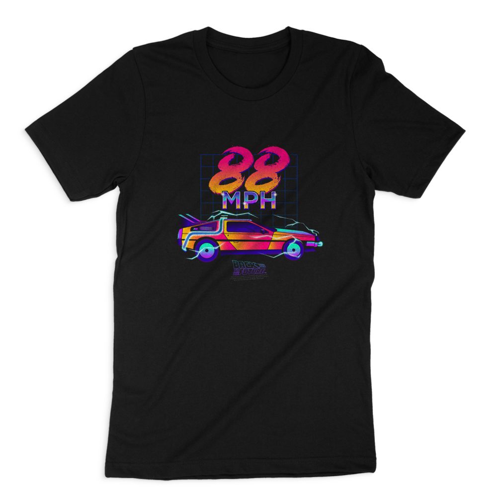 BACK TO THE FUTURE 88 MPH SHORT SLEEVE T-SHIRT