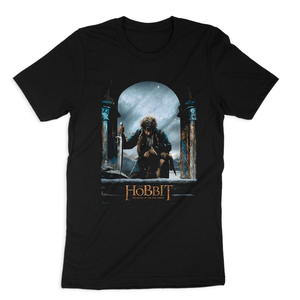 THE HOBBIT BILBO POSTER #2 SHORT SLEEVE T-SHIRT