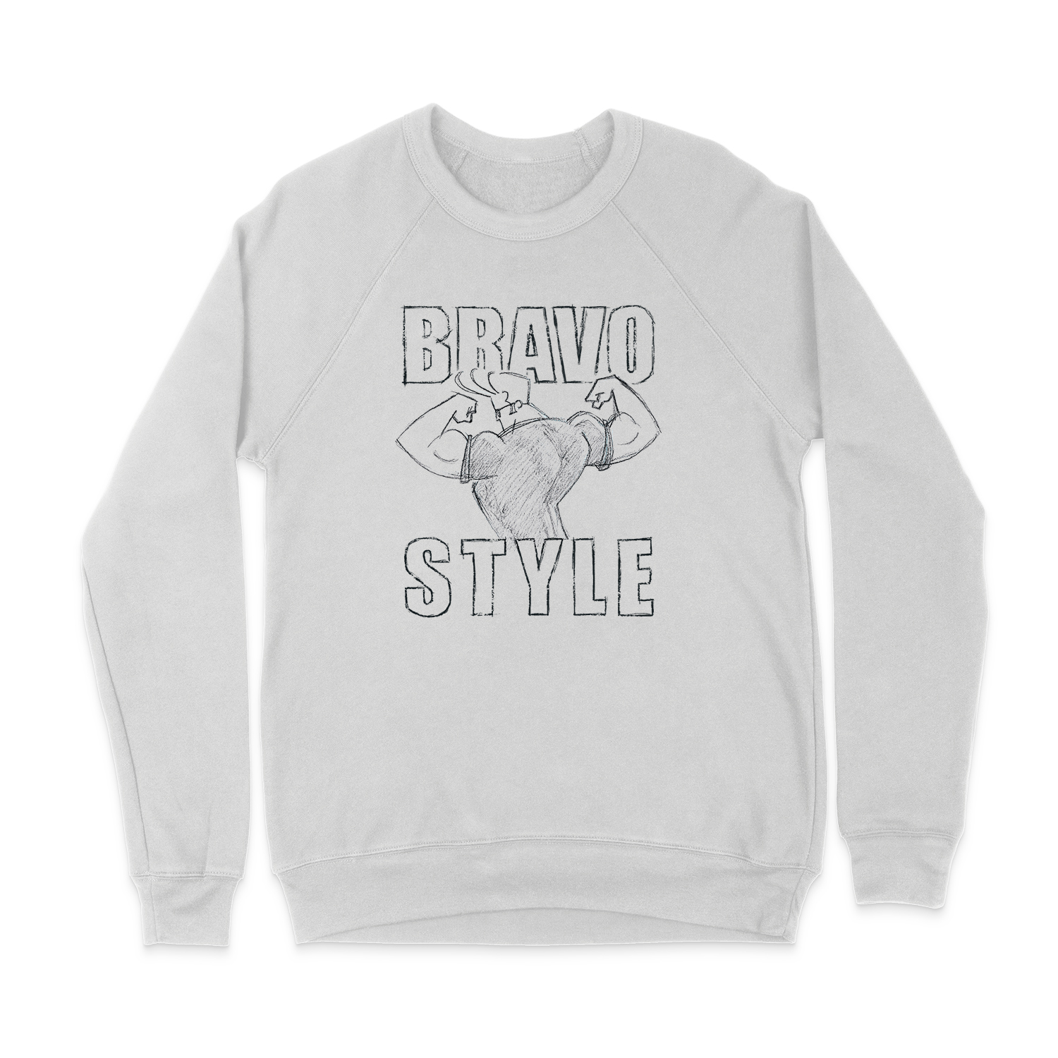 JOHNNY BRAVO BRAVO STYLE SWEATSHIRT