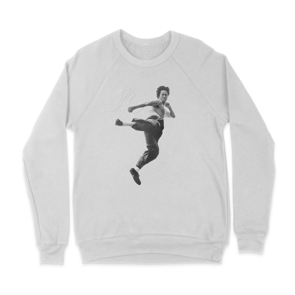 BRUCE LEE FLYING KICK SWEATSHIRT