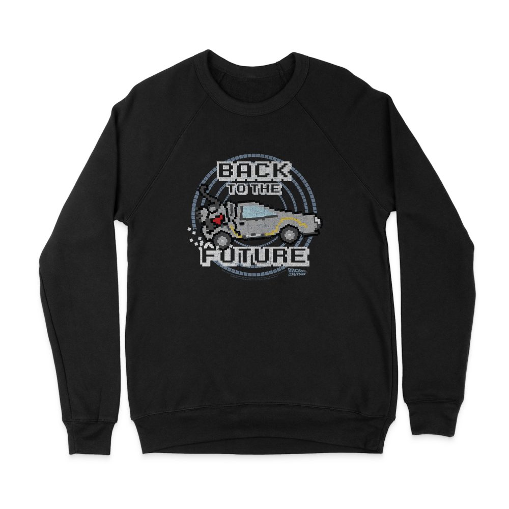 BACK TO THE FUTURE 8 BIT FUTURE SWEATSHIRT