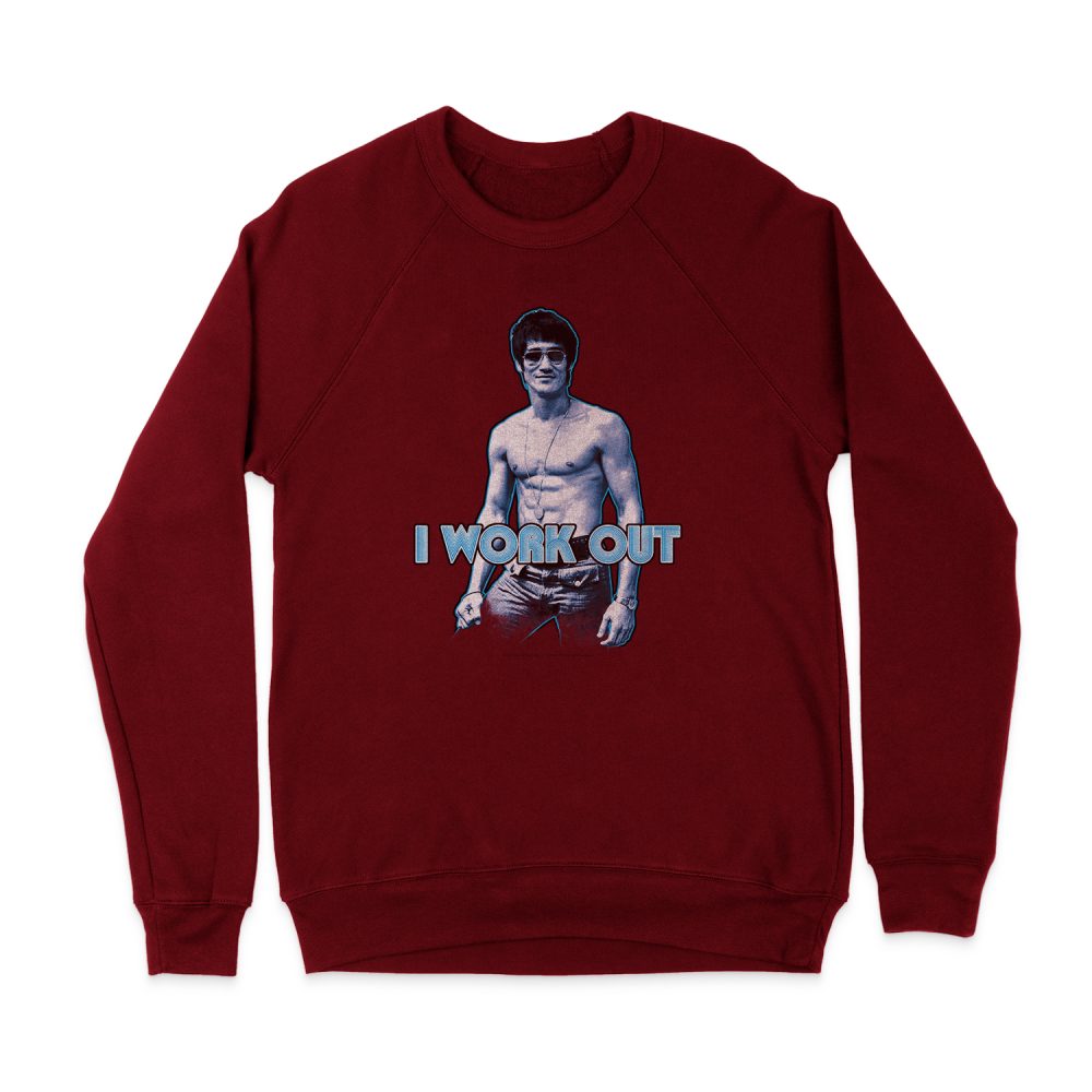 BRUCE LEE LEE WORKS OUT SWEATSHIRT