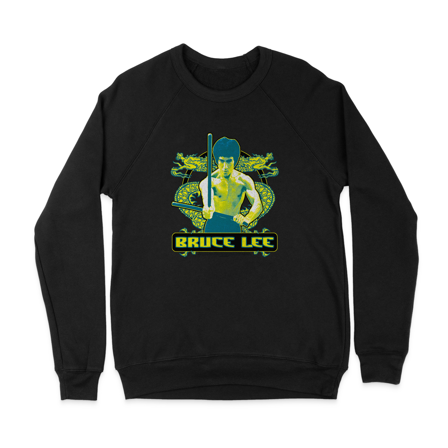BRUCE LEE DOUBLE DRAGONS SWEATSHIRT