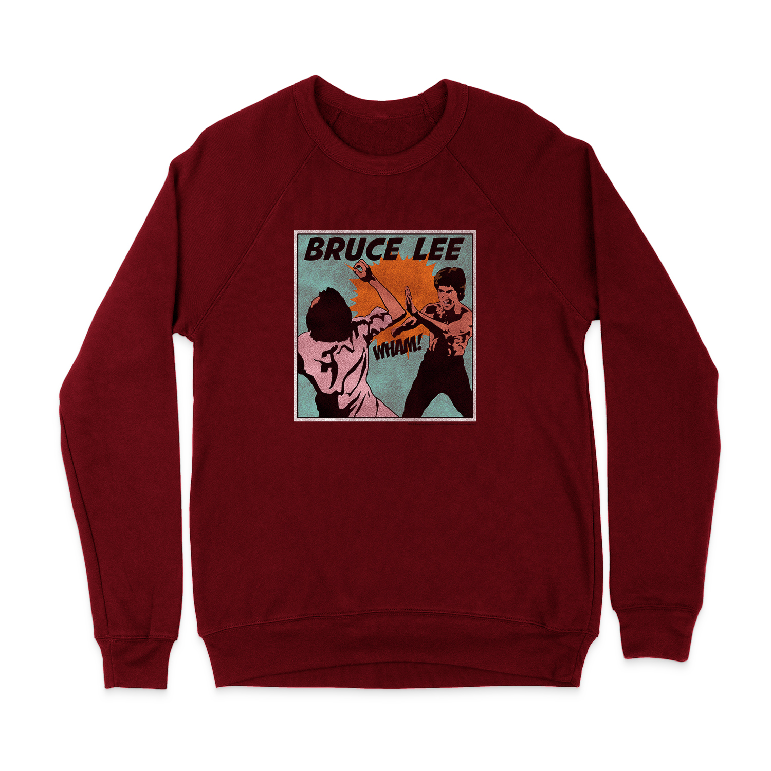 BRUCE LEE COMIC PANEL SWEATSHIRT