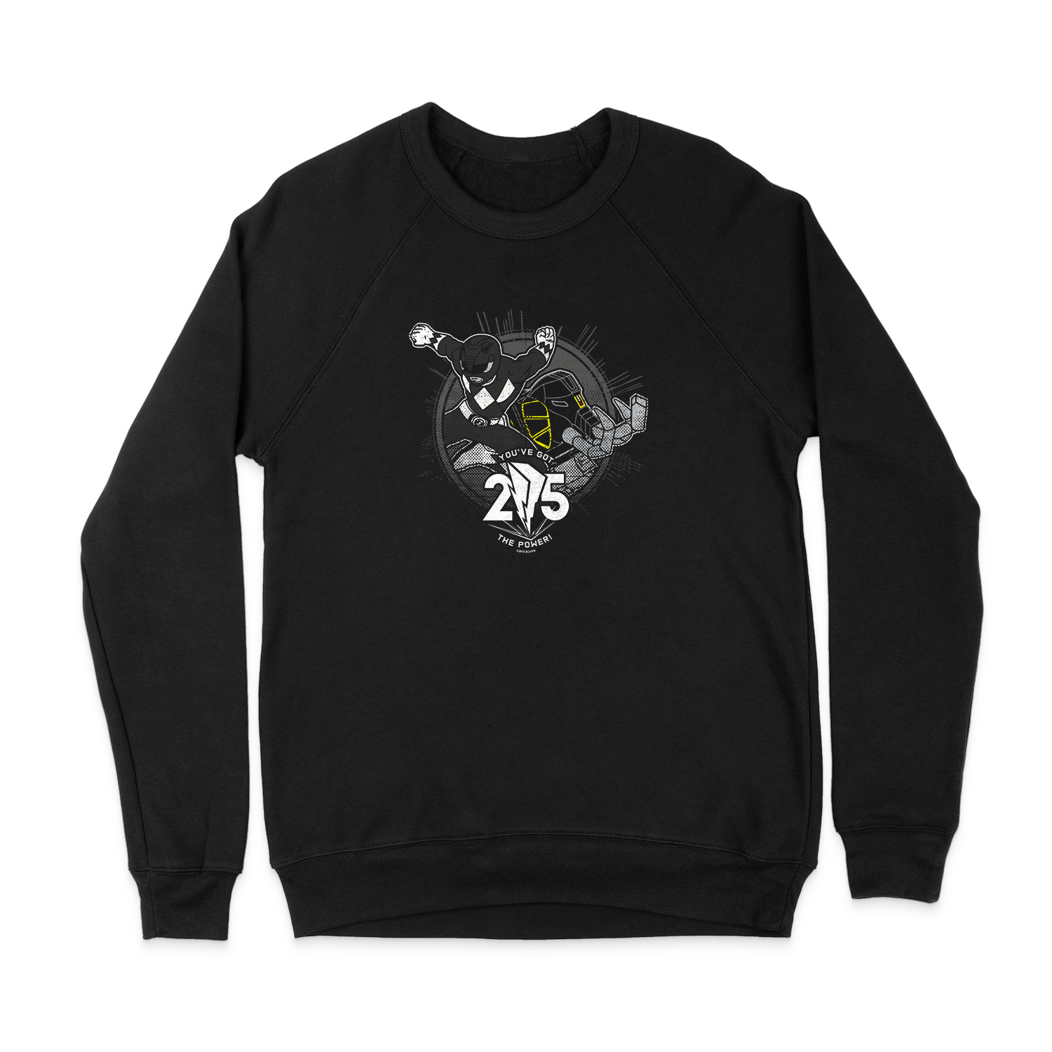 POWER RANGERS BLACK 25 SWEATSHIRT