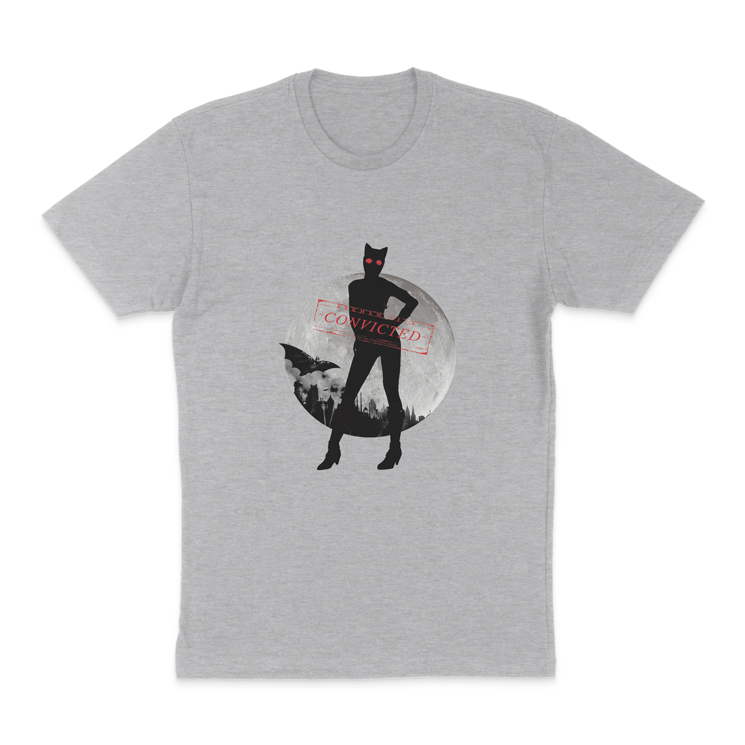 BATMAN - ARKHAM CATWOMAN CONVICTED SHORT SLEEVE T-SHIRT