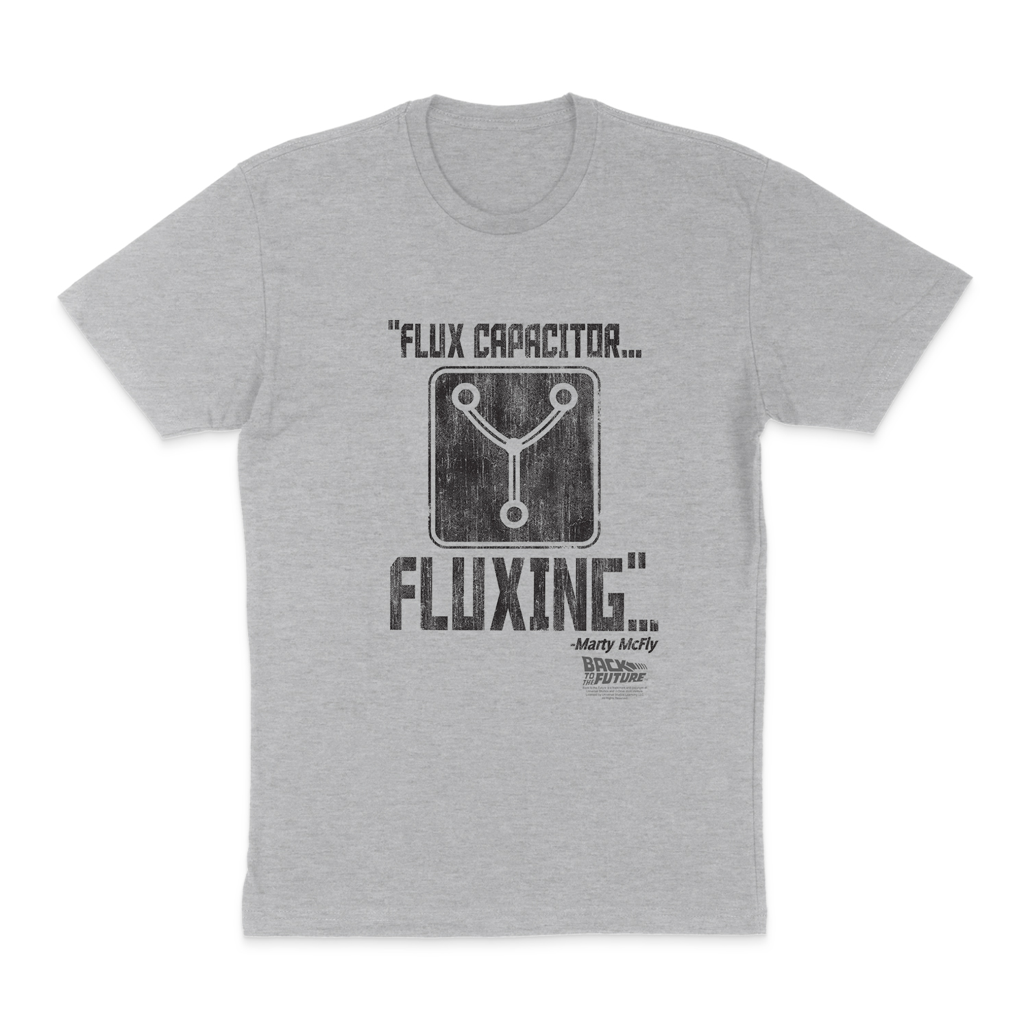 BACK TO THE FUTURE FLUXING SHORT SLEEVE T-SHIRT