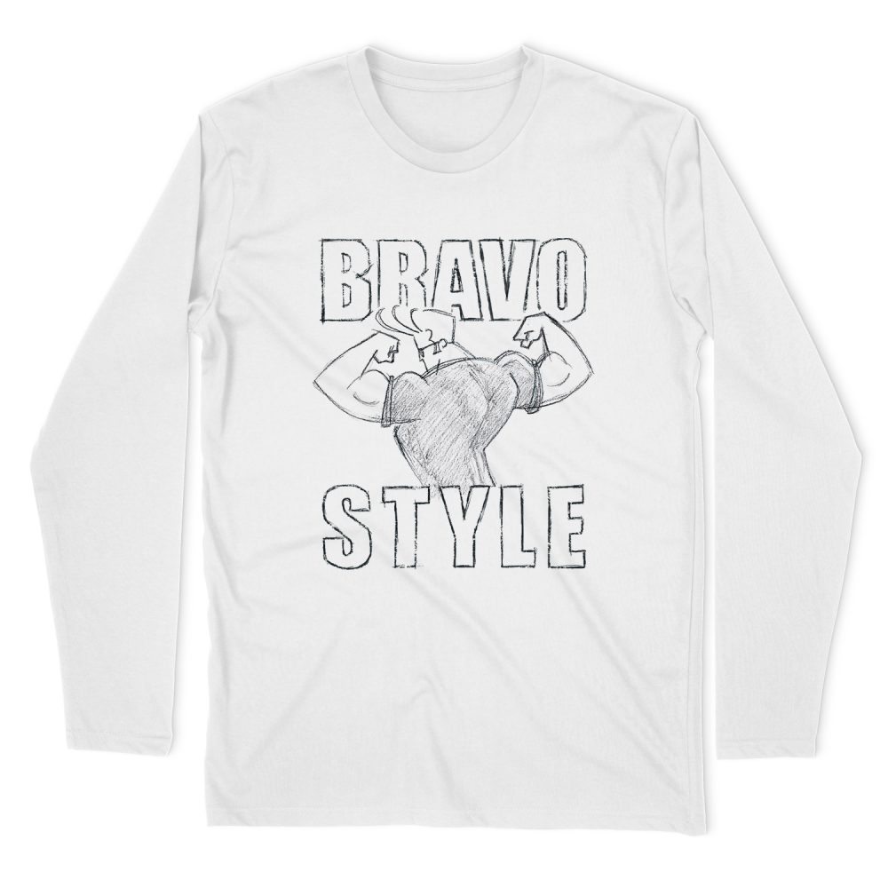 JOHNNY BRAVO BRAVO STYLE LONG SLEEVE T-SHIRT